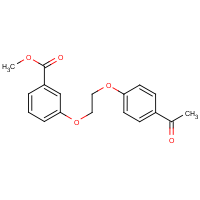 CAS:937601-97-3 | OR12116 | Methyl 3-[2-(4-acetylphenoxy)ethoxy]benzoate