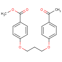 CAS:937602-04-5 | OR12118 | Methyl 4-[3-(4-acetylphenoxy)propoxy]benzoate
