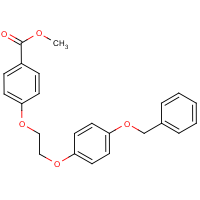 CAS:937602-33-0 | OR12124 | Methyl 4-{2-[4-(benzyloxy)phenoxy]ethoxy}benzoate