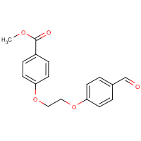 CAS:866003-00-1 | OR12135 | Methyl 4-[2-(4-formylphenoxy)ethoxy]benzoate