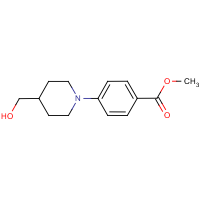CAS:392690-98-1 | OR12140 | Methyl 4-[4-(hydroxymethyl)piperidin-1-yl]benzoate