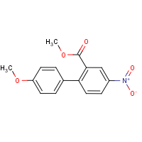 CAS: 937601-71-3 | OR12142 | Methyl 4'-methoxy-4-nitro[1,1'-biphenyl]-2-carboxylate