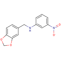 CAS:191595-08-1 | OR12168 | N-(1,3-Benzodioxol-5-ylmethyl)-3-nitroaniline