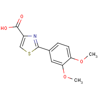CAS: 132307-22-3 | OR12189 | 2-(3,4-Dimethoxyphenyl)-1,3-thiazole-4-carboxylic acid