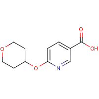 CAS:886851-55-4 | OR12264 | 6-[(Tetrahydro-2H-pyran-4-yl)oxy]nicotinic acid