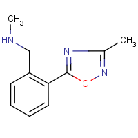 CAS:879896-56-7 | OR12286 | N-Methyl-2-(3-methyl-1,2,4-oxadiazol-5-yl)benzylamine