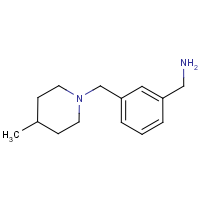 CAS:690632-06-5 | OR12320 | 3-[(4-Methylpiperidin-1-yl)methyl]benzylamine