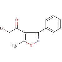 CAS: 104777-39-1 | OR1233 | 2-Bromo-1-(5-methyl-3-phenyl-1,2-oxazol-4-yl)ethan-1-one