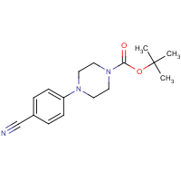CAS: 186650-98-6 | OR12333 | 4-(Piperazin-4-yl)benzonitrile, N1-BOC protected