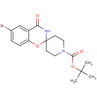 CAS:690632-05-4 | OR12336 | 6-Bromospiro[1,3-benzoxazine-2,4'-piperidine]-4(3H)-one, N-BOC protected
