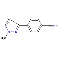 CAS: 915707-41-4 | OR12364 | 4-(1-Methyl-1H-pyrazol-3-yl)benzonitrile