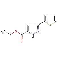 CAS:121195-03-7 | OR1237 | Ethyl 3-(thien-2-yl)-1H-pyrazole-5-carboxylate