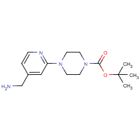 CAS:910036-87-2 | OR12372 | 4-[4-(Aminomethyl)pyridin-2-yl]piperazine, N1-BOC protected