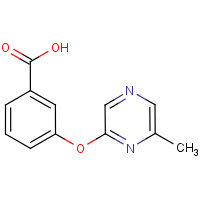 CAS:906352-96-3 | OR12386 | 3-[(6-Methylpyrazin-2-yl)oxy]benzoic acid