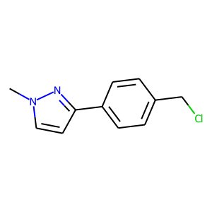 CAS: 916766-83-1 | OR12394 | 3-[4-(Chloromethyl)phenyl]-1-methyl-1H-pyrazole