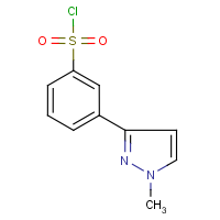 CAS: 912569-59-6 | OR12428 | 3-(1-Methyl-1H-pyrazol-3-yl)benzenesulphonyl chloride