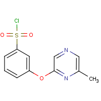 CAS: 926921-65-5 | OR12429 | 3-[(6-Methylpyrazin-2-yl)oxy]benzenesulphonyl chloride