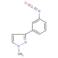 CAS:912569-60-9 | OR12431 | 3-(3-Isocyanatophenyl)-1-methyl-1H-pyrazole