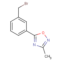 CAS:926921-57-5 | OR12432 | 5-[3-(Bromomethyl)phenyl]-3-methyl-1,2,4-oxadiazole
