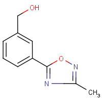 CAS:916766-84-2 | OR12438 | 3-(3-Methyl-1,2,4-oxadiazol-5-yl)benzyl alcohol