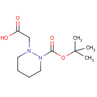 CAS:952183-19-6 | OR12455 | (Tetrahydro-2H-pyridazin-1-yl)acetic acid, N2-BOC protected