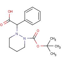CAS:952183-20-9 | OR12456 | Phenyl(tetrahydro-2H-pyridazin-1-yl)acetic acid, N2-BOC protected