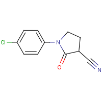 CAS:930298-99-0 | OR12459 | 1-(4-Chlorophenyl)-2-oxopyrrolidine-3-carbonitrile