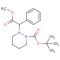 CAS: 952183-18-5 | OR12468 | Methyl phenyl(tetrahydro-2H-pyridazin-1-yl)acetate, N2-BOC protected