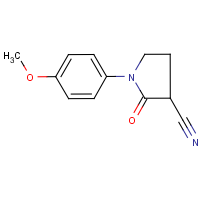 CAS:930298-98-9 | OR12470 | 1-(4-Methoxyphenyl)-2-oxopyrrolidine-3-carbonitrile