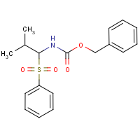 CAS: 439095-25-7 | OR12480 | Benzyl N-[2-methyl-1-(phenylsulphonyl)propyl]carbamate