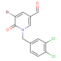CAS:952183-67-4 | OR12481 | 5-Bromo-1-(3,4-dichlorobenzyl)-1,6-dihydro-6-oxopyridine-3-carboxaldehyde