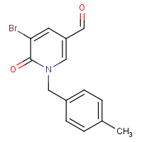 CAS:952183-73-2 | OR12482 | 5-Bromo-1,6-dihydro-1-(4-methylbenzyl)-6-oxopyridine-3-carboxaldehyde