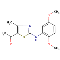 CAS:398472-44-1 | OR12488 | 5-Acetyl-2-[(2,5-dimethoxyphenyl)amino]-4-methyl-1,3-thiazole