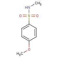 CAS: 7010-86-8 | OR12490 | 4-Methoxy-N-methylbenzenesulphonamide