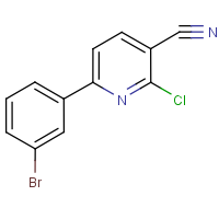 CAS: 147426-93-5 | OR12502 | 6-(3-Bromophenyl)-2-chloronicotinonitrile