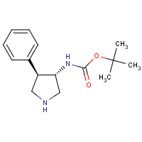 CAS:351360-61-7 | OR12539 | trans-3-Amino-4-phenylpyrrolidine, 3-BOC protected