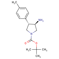 CAS:1980007-70-2 | OR12548 | trans-3-Amino-4-(4-methylphenyl)pyrrolidine, N-BOC protected