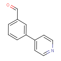 CAS: 208190-04-9 | OR12579 | 3-(Pyridin-4-yl)benzaldehyde