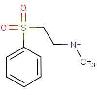 CAS:61097-92-5 | OR12718 | 2-(Methylamino)ethyl phenyl sulphone