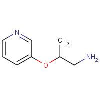 CAS: 886763-53-7 | OR12730 | 2-(Pyridin-3-yloxy)propylamine