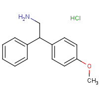 CAS:21998-49-2 | OR12743 | 2-(4-Methoxyphenyl)-2-phenylethylamine hydrochloride