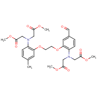CAS:96315-11-6 | OR1275T | Tetramethyl 5-formyl-5'-methylbis-(2-aminophenoxy-methylene)-N,N,N',N'-tetraacetate