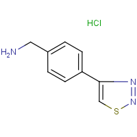 CAS:175205-49-9 | OR1276 | [4-(1,2,3-Thiadiazol-4-yl)phenyl]methylamine hydrochloride