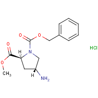CAS: 409325-33-3 | OR12770 | (2S, 4R)-4-Amino-1-[benzyloxycarbonyl]pyrrolidine-2-methylcarboxylate hydrochloride