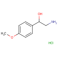 CAS: 56766-24-6 | OR12810 | 2-Amino-1-(4-methoxyphenyl)ethan-1-ol hydrochloride