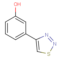 CAS:303149-00-0 | OR12833 | 3-(1,2,3-Thiadiazol-4-yl)phenol