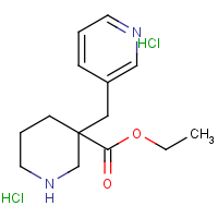 CAS: 1188263-63-9 | OR12849 | 3-pyridin-3-ylmethylpiperidine-3-ethylcarboxylate dihydrochloride