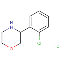 CAS:1172507-31-1 | OR12857 | 3-(2-Chlorophenyl)morpholine hydrochloride