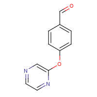 CAS:866156-93-6 | OR12898 | 4-[(Pyrazin-2-yl)oxy]benzaldehyde