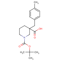 CAS: 887344-23-2 | OR12916 | 1-[(tert-Butyl)oxycarbonyl]-3-(4-methylbenzyl)piperidine-3-carboxylic acid